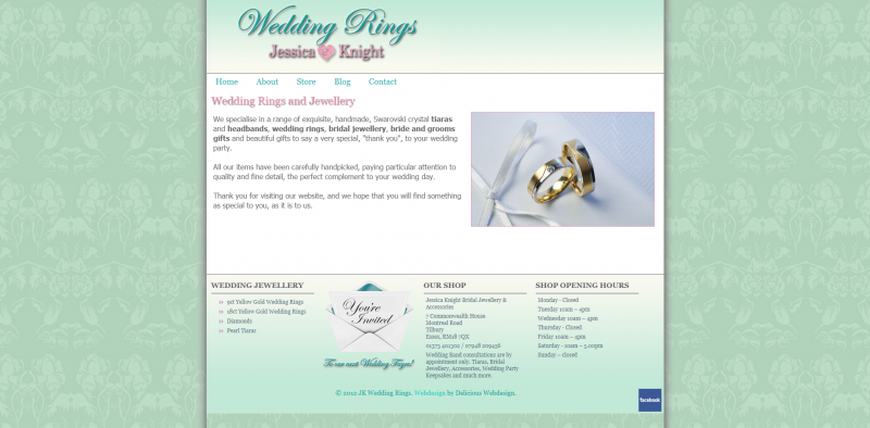 Jessica Knight Wedding Rings