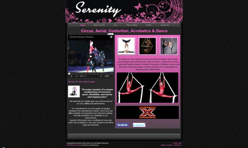 Serenity Performance Aerial Acts