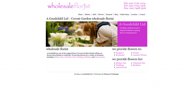 Wholesale Florist