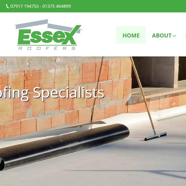 Essex Roofers Webdesign